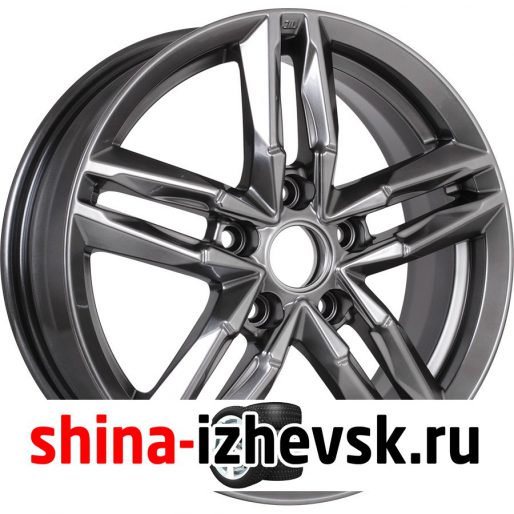 Колесный диск КиК Sayan 6xR16 5×100 ET38 DIA57.1 темно-серый в Ижевске